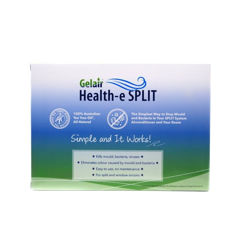 Gelair - Health-e SPLIT - 茶樹油空氣淨化專家 - 窗口及分體空調適用 ** 抗流感殺菌消毒清潔除味**